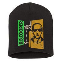 D B Cooper Skyjacker Hijack Retro 60s Style Graphic Short Acrylic Beanie