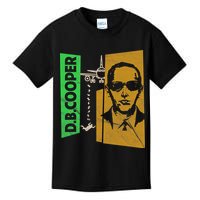 D B Cooper Skyjacker Hijack Retro 60s Style Graphic Kids T-Shirt