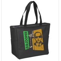 D B Cooper Skyjacker Hijack Retro 60s Style Graphic Zip Tote Bag