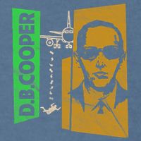 D B Cooper Skyjacker Hijack Retro 60s Style Graphic Garment-Dyed Sweatshirt