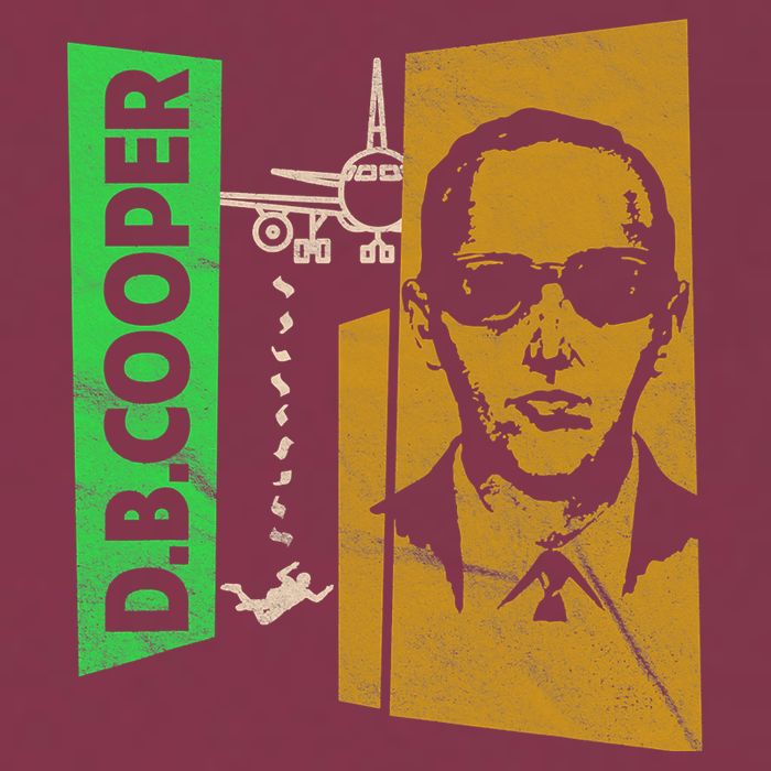 D B Cooper Skyjacker Hijack Retro 60s Style Graphic 16oz Travel Tumbler