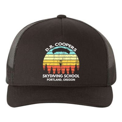 D B Coopers Skydiving School Portland Oregon Funny Yupoong Adult 5-Panel Trucker Hat