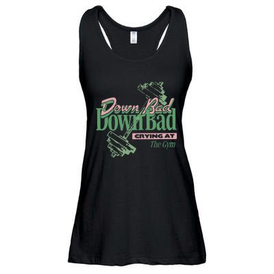 Down Bad Crying At The Gym Ladies Essential Flowy Tank