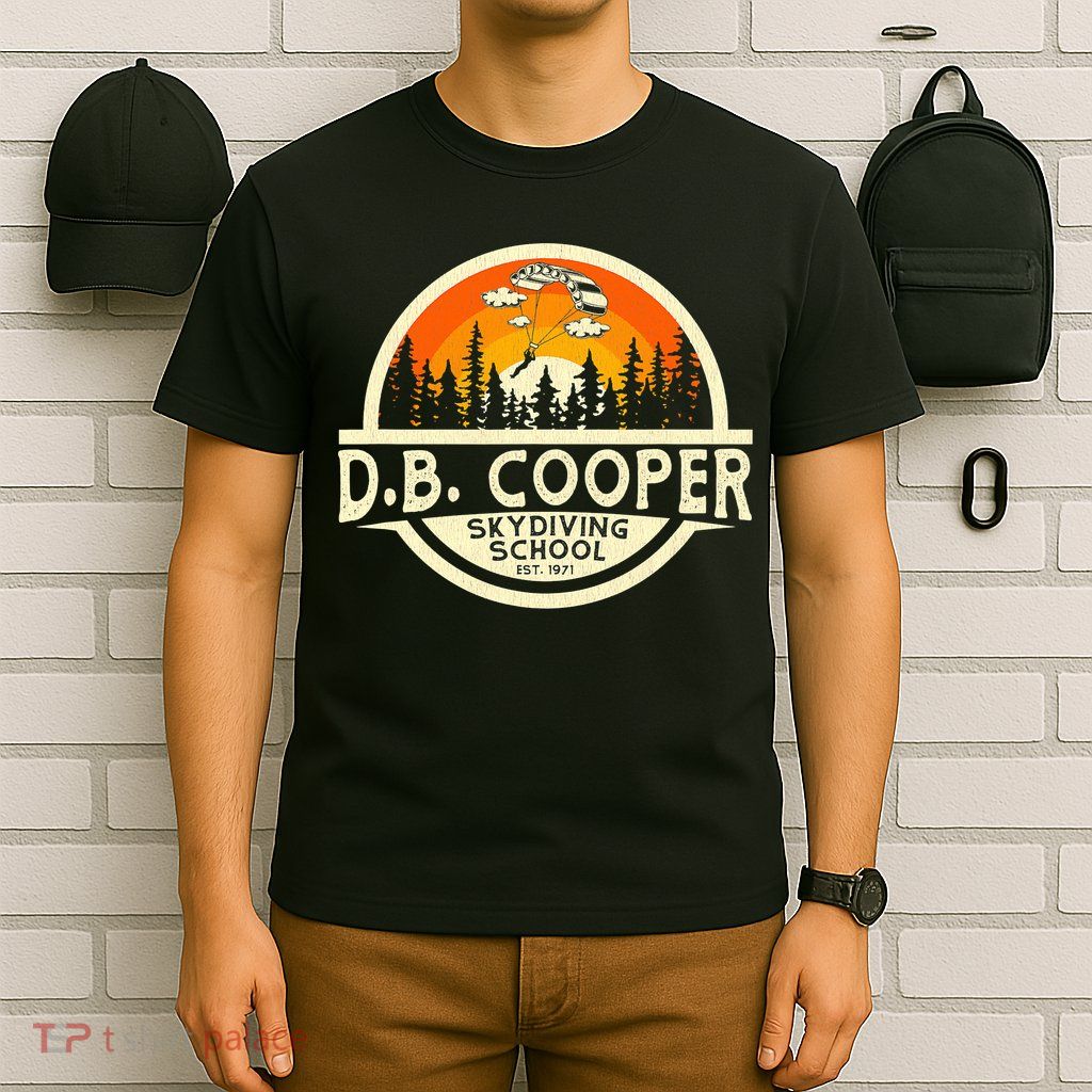D B Coopers Skydiving School Portland Oregon T-Shirt