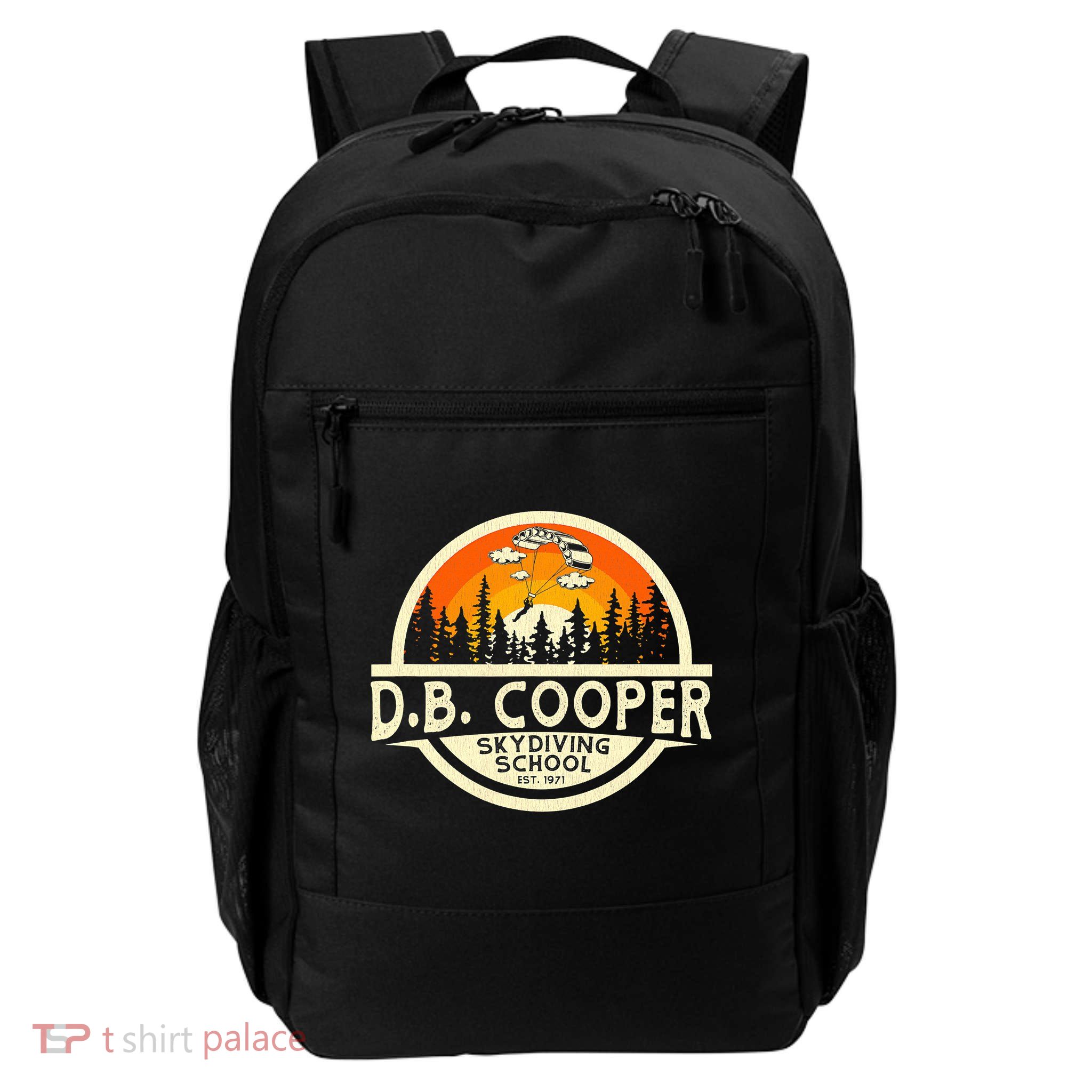 D B Coopers Skydiving School Portland Oregon Daily Commute Backpack