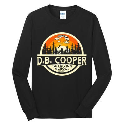 D B Coopers Skydiving School Portland Oregon Tall Long Sleeve T-Shirt