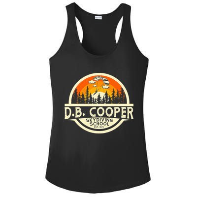 D B Coopers Skydiving School Portland Oregon Ladies PosiCharge Competitor Racerback Tank
