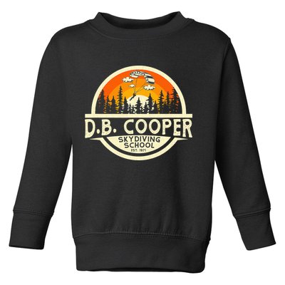 D B Coopers Skydiving School Portland Oregon Toddler Sweatshirt