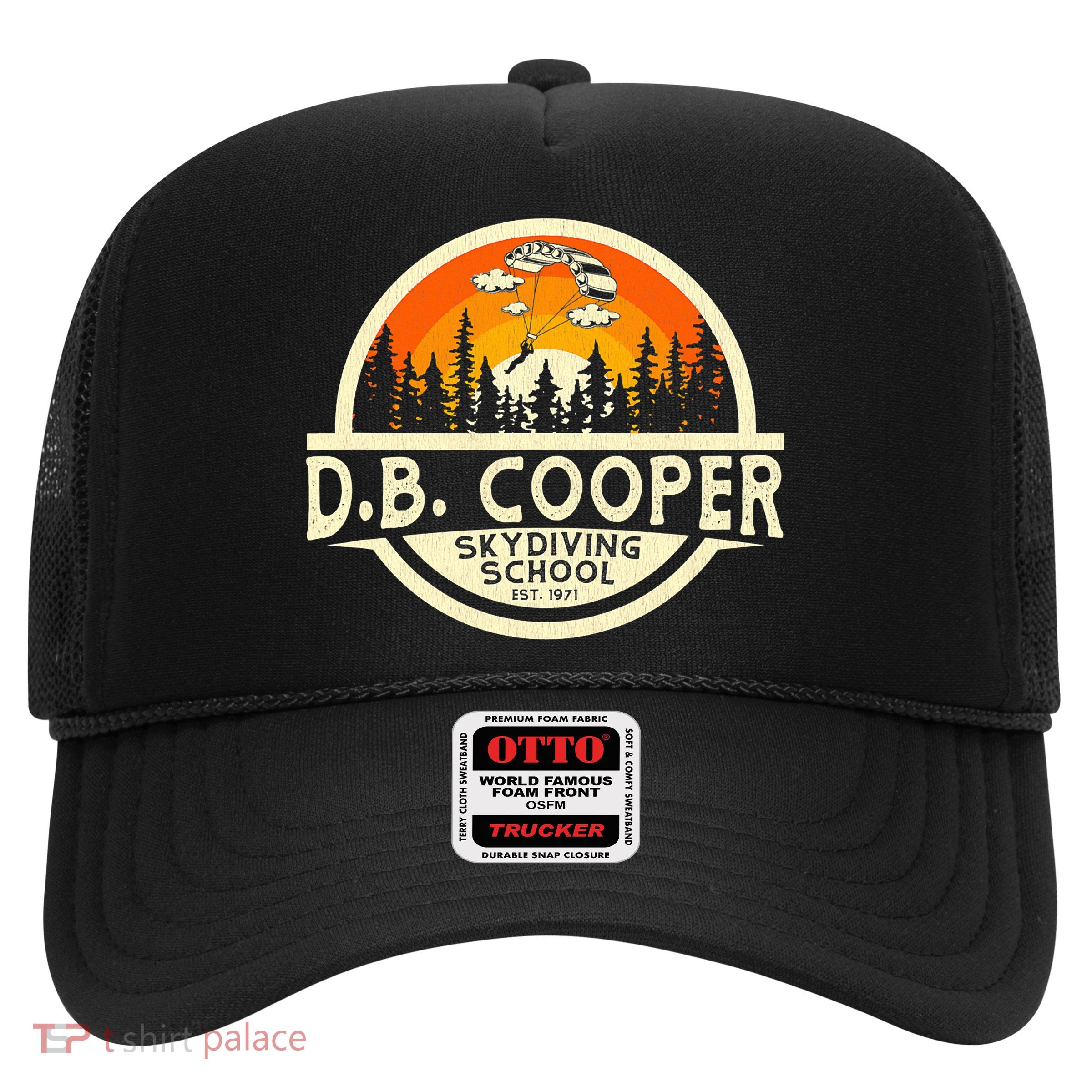 D B Coopers Skydiving School Portland Oregon Trucker Hat