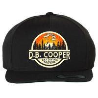 D B Coopers Skydiving School Portland Oregon Wool Snapback Cap