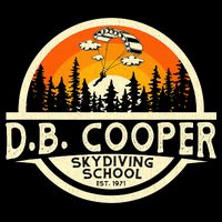 D B Coopers Skydiving School Portland Oregon Wool Snapback Cap