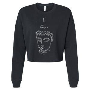 Drypoint Buddha Cropped Pullover Crew