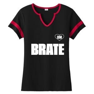 Dm Brate Ladies Halftime Notch Neck Tee