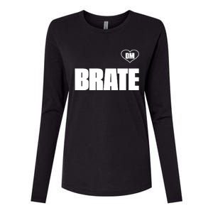 Dm Brate Womens Cotton Relaxed Long Sleeve T-Shirt