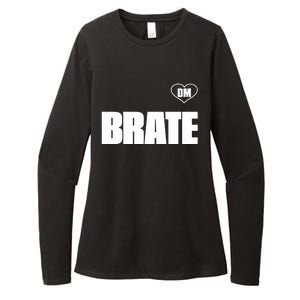 Dm Brate Womens CVC Long Sleeve Shirt