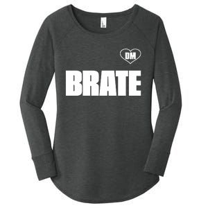 Dm Brate Women's Perfect Tri Tunic Long Sleeve Shirt