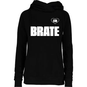 Dm Brate Womens Funnel Neck Pullover Hood