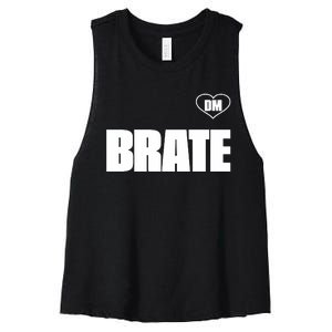 Dm Brate Women's Racerback Cropped Tank