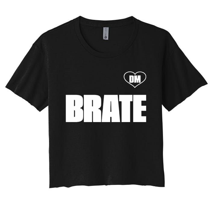 Dm Brate Women's Crop Top Tee