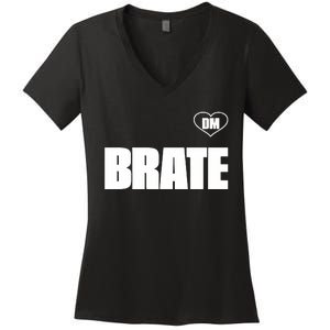 Dm Brate Women's V-Neck T-Shirt