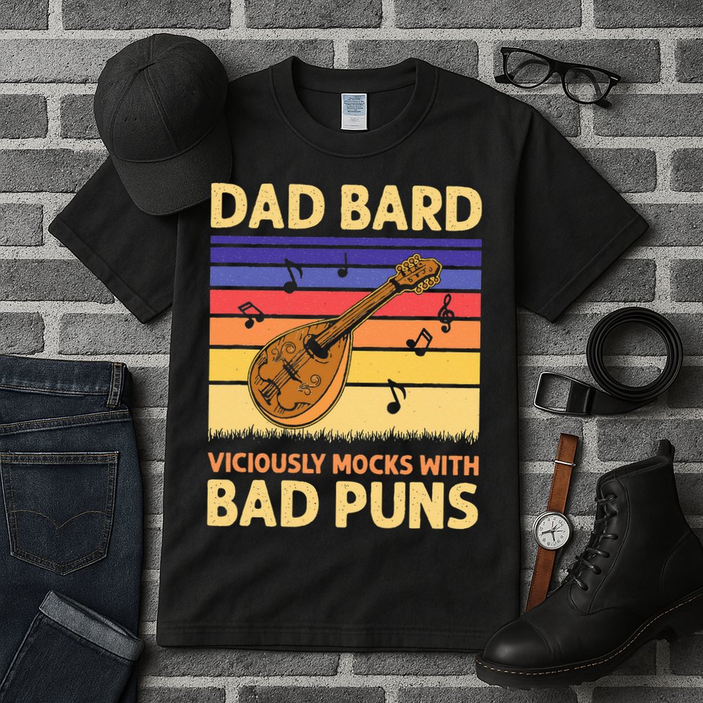 Dad Bard DnD Tall T-Shirt
