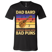 Dad Bard DnD V-Neck T-Shirt