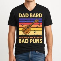Dad Bard DnD V-Neck T-Shirt