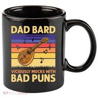 Dad Bard DnD 11oz C Handle Ceramic Mug