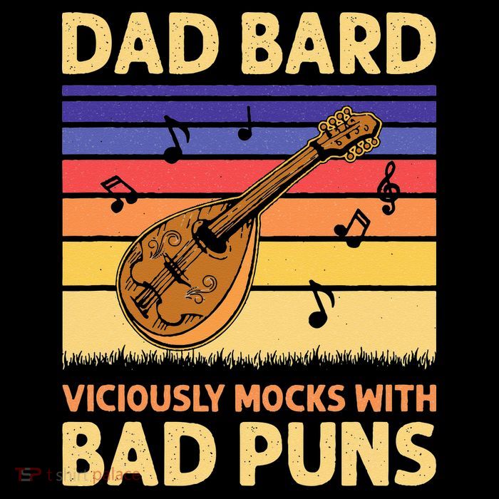 Dad Bard DnD Drawstring Bag