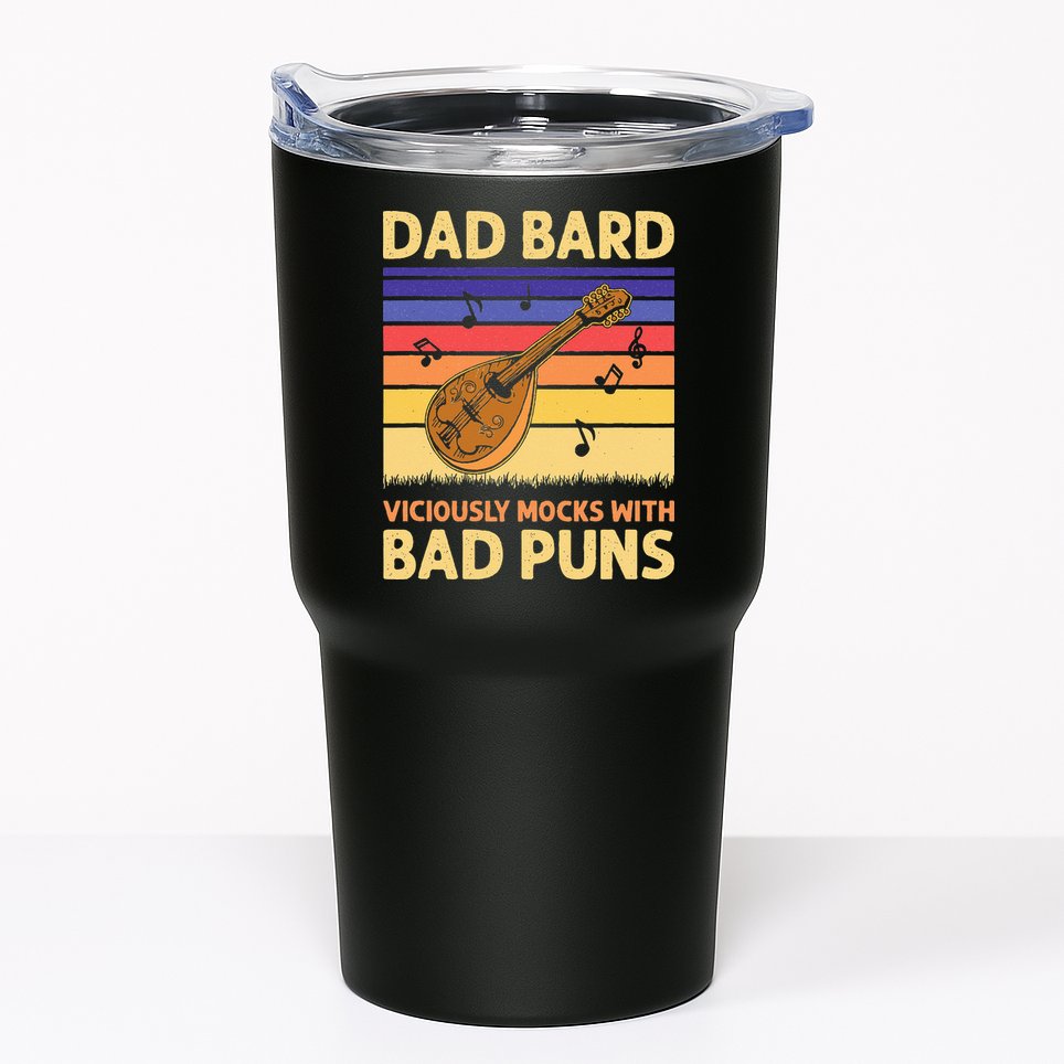 Dad Bard DnD Tumbler