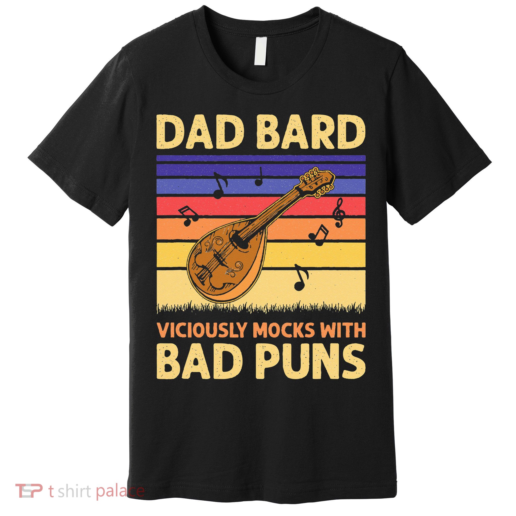 Dad Bard DnD Premium T-Shirt
