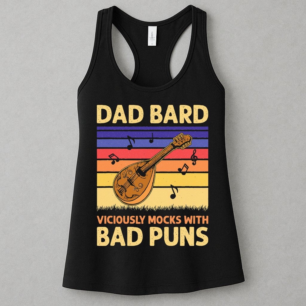 Dad Bard DnD Womens Tank Top
