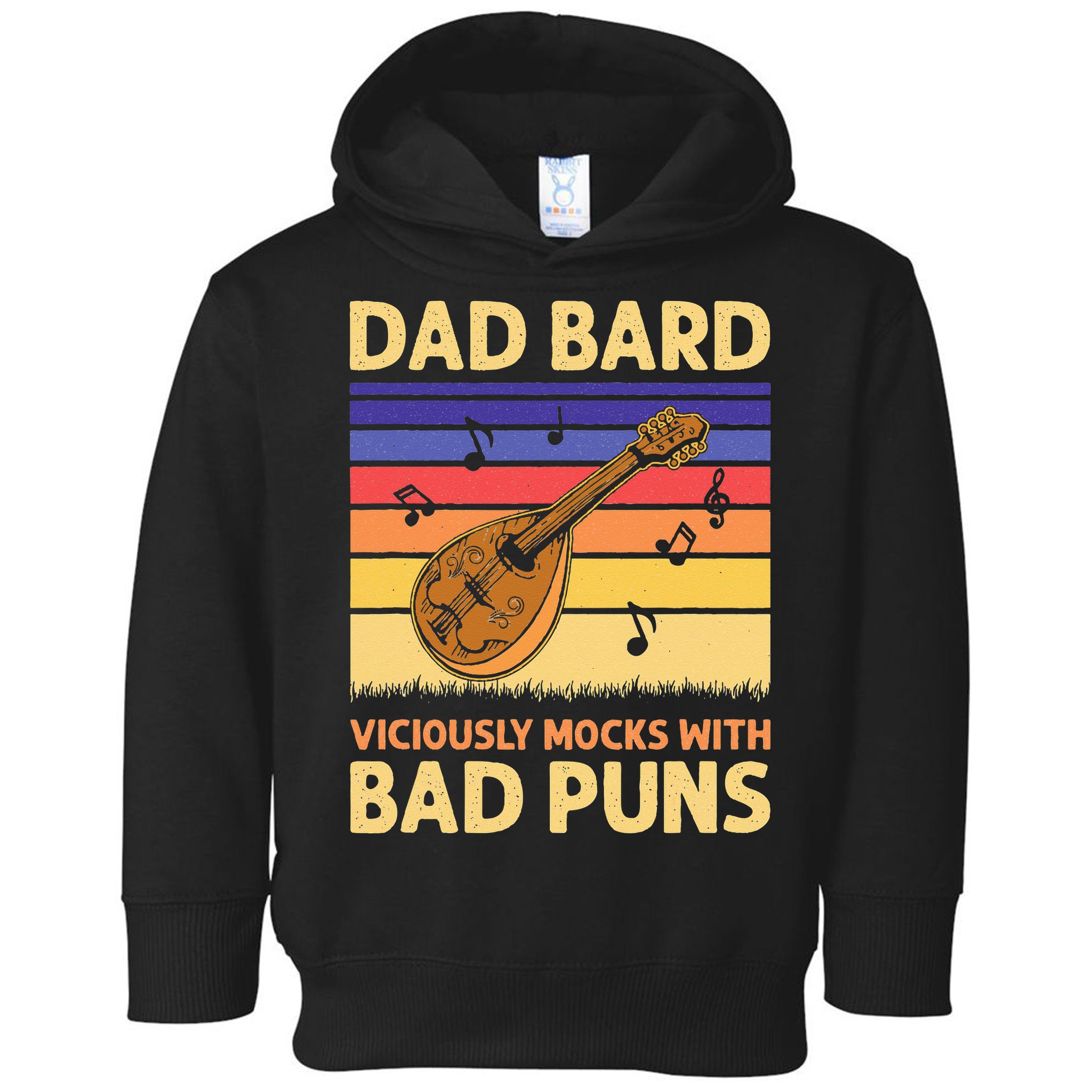 Dad Bard DnD Toddler Hoodie