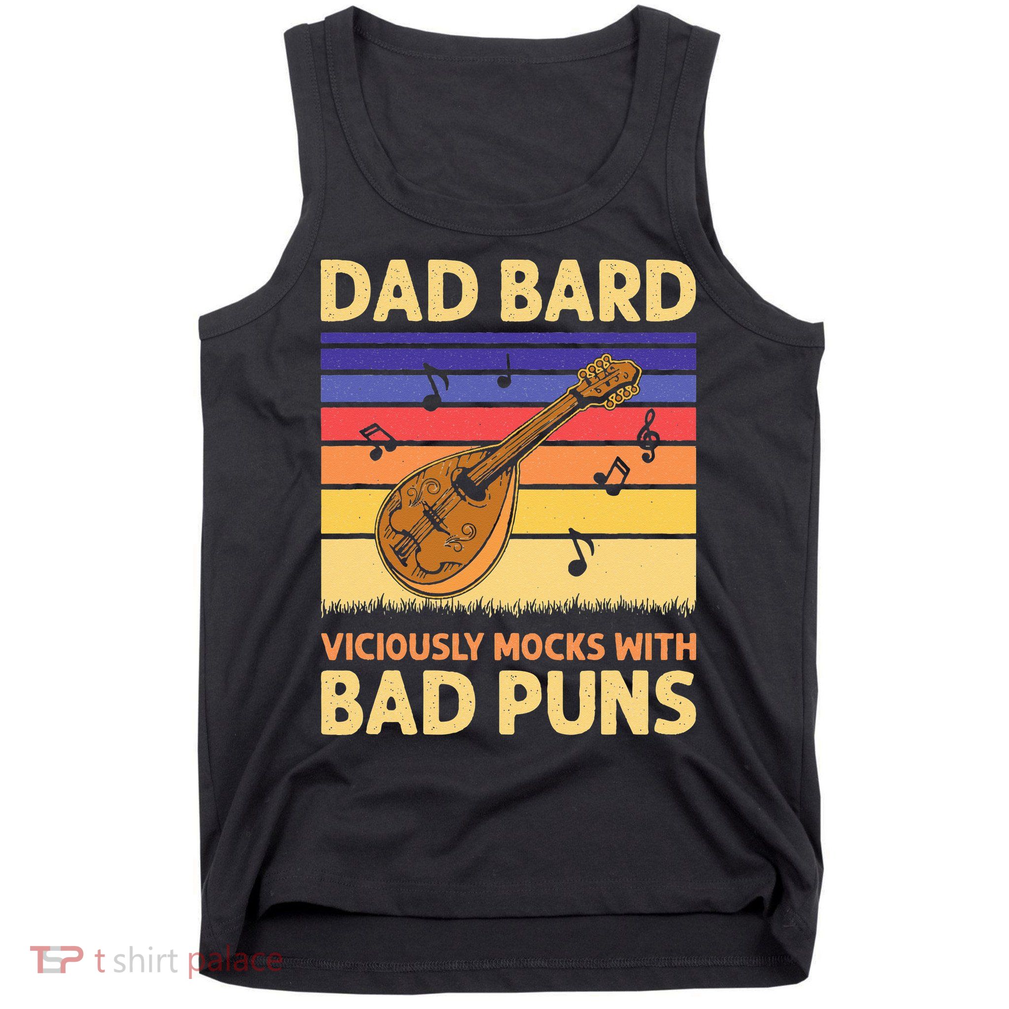 Dad Bard DnD Tank Top