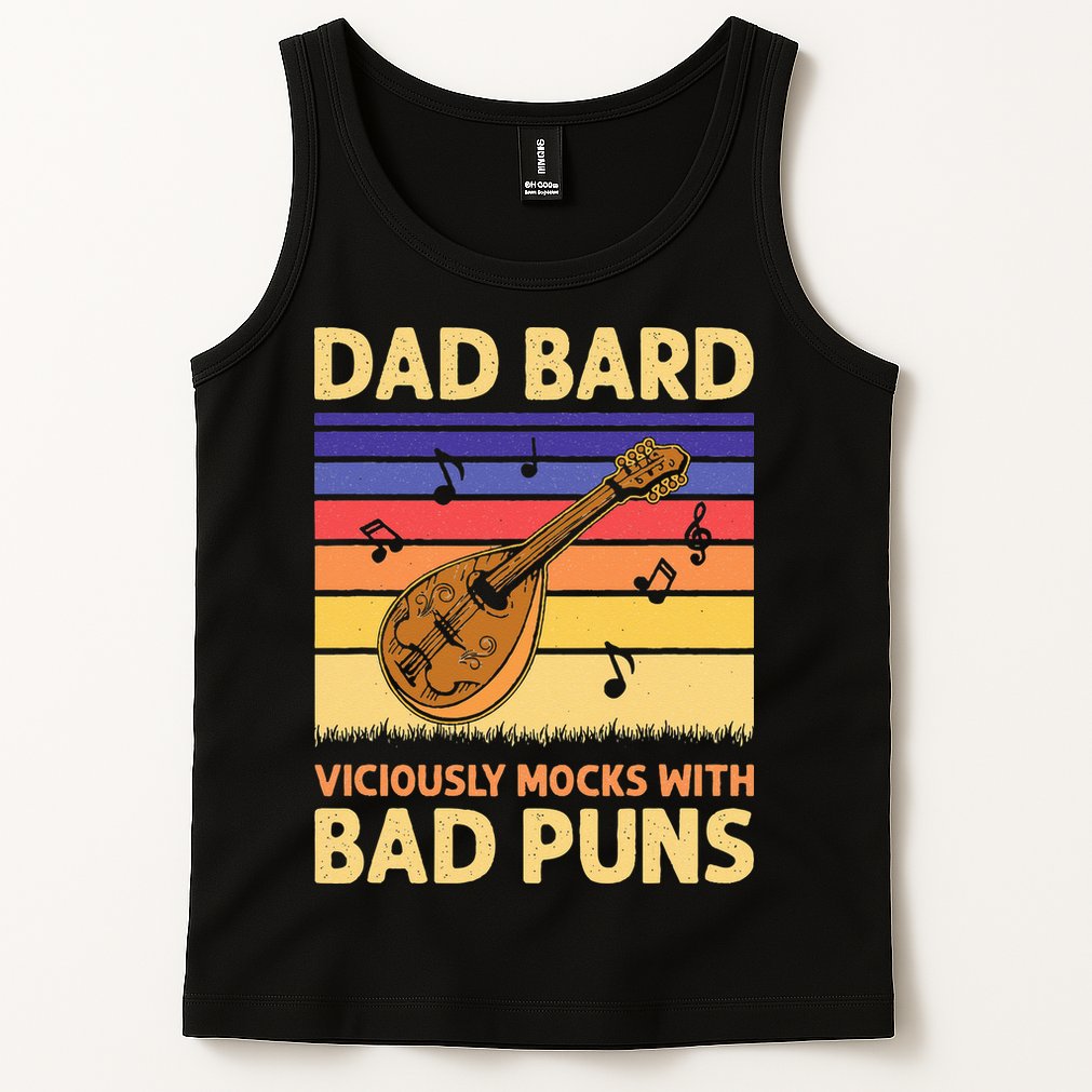 Dad Bard DnD Tank Top