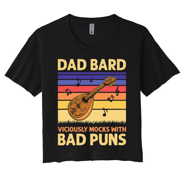 Dad Bard DnD Crop Top