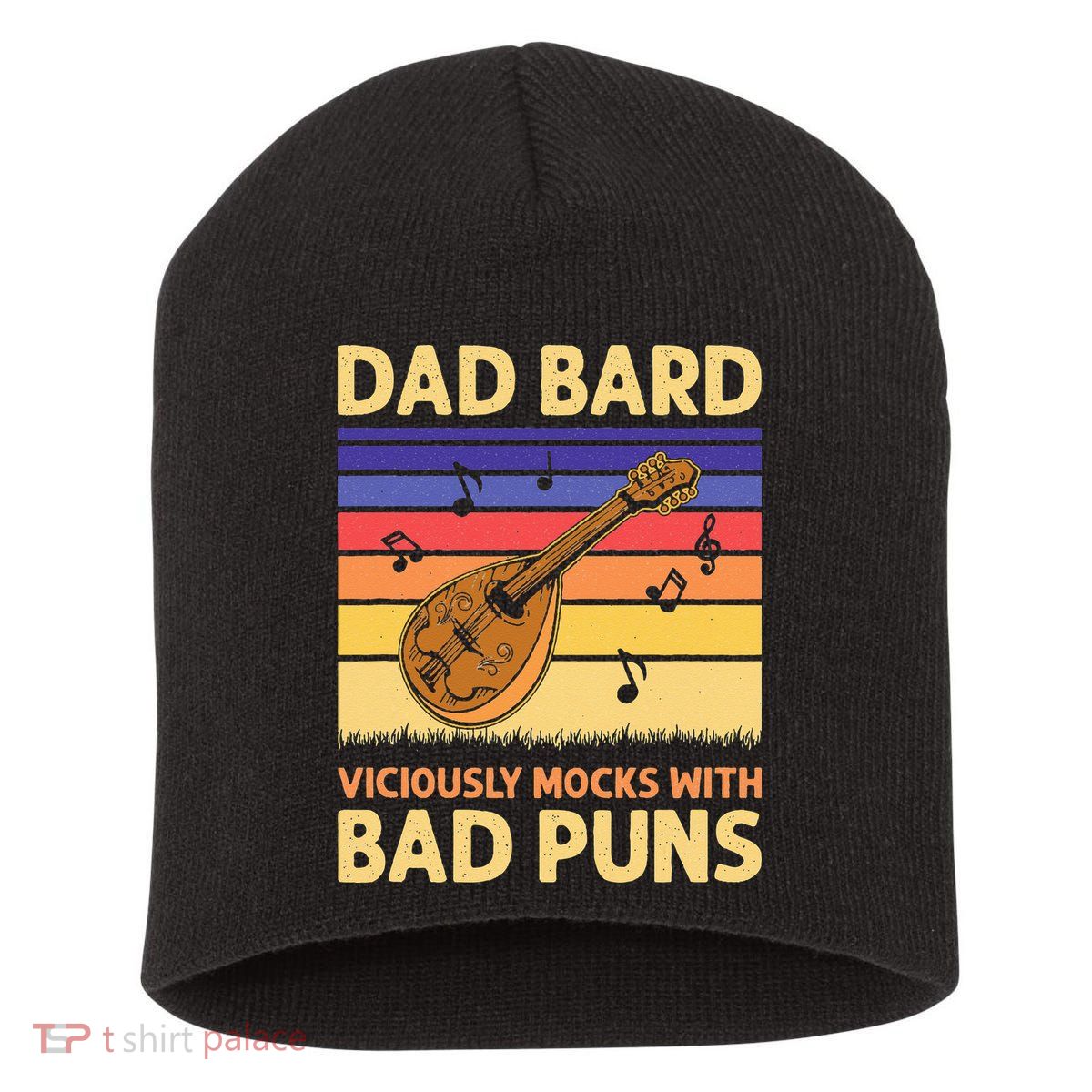 Dad Bard DnD Short Acrylic Beanie