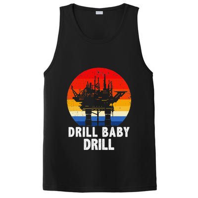 Drill Baby Drill Drilling Oilfield Trash Oil And Gas PosiCharge Competitor Tank