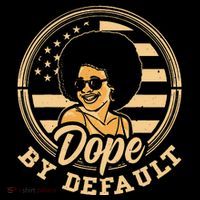 Dope By Default Drawstring Bag