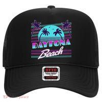 Daytona Beach High Crown Mesh Back Trucker Hat