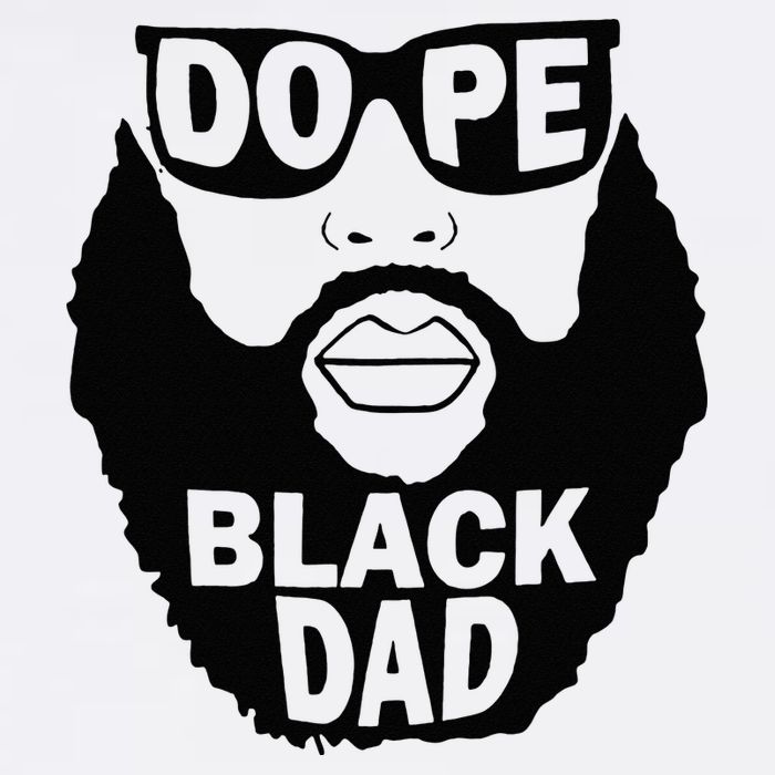 Dope Black Dad Gift Fathers Day Cooling Performance Crew T-Shirt