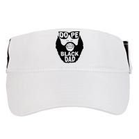 Dope Black Dad Gift Fathers Day Adult Drive Performance Visor