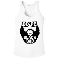 Dope Black Dad Gift Fathers Day Ladies PosiCharge Competitor Racerback Tank