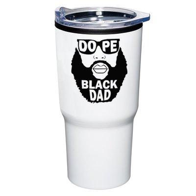 Dope Black Dad Gift Fathers Day Tumbler