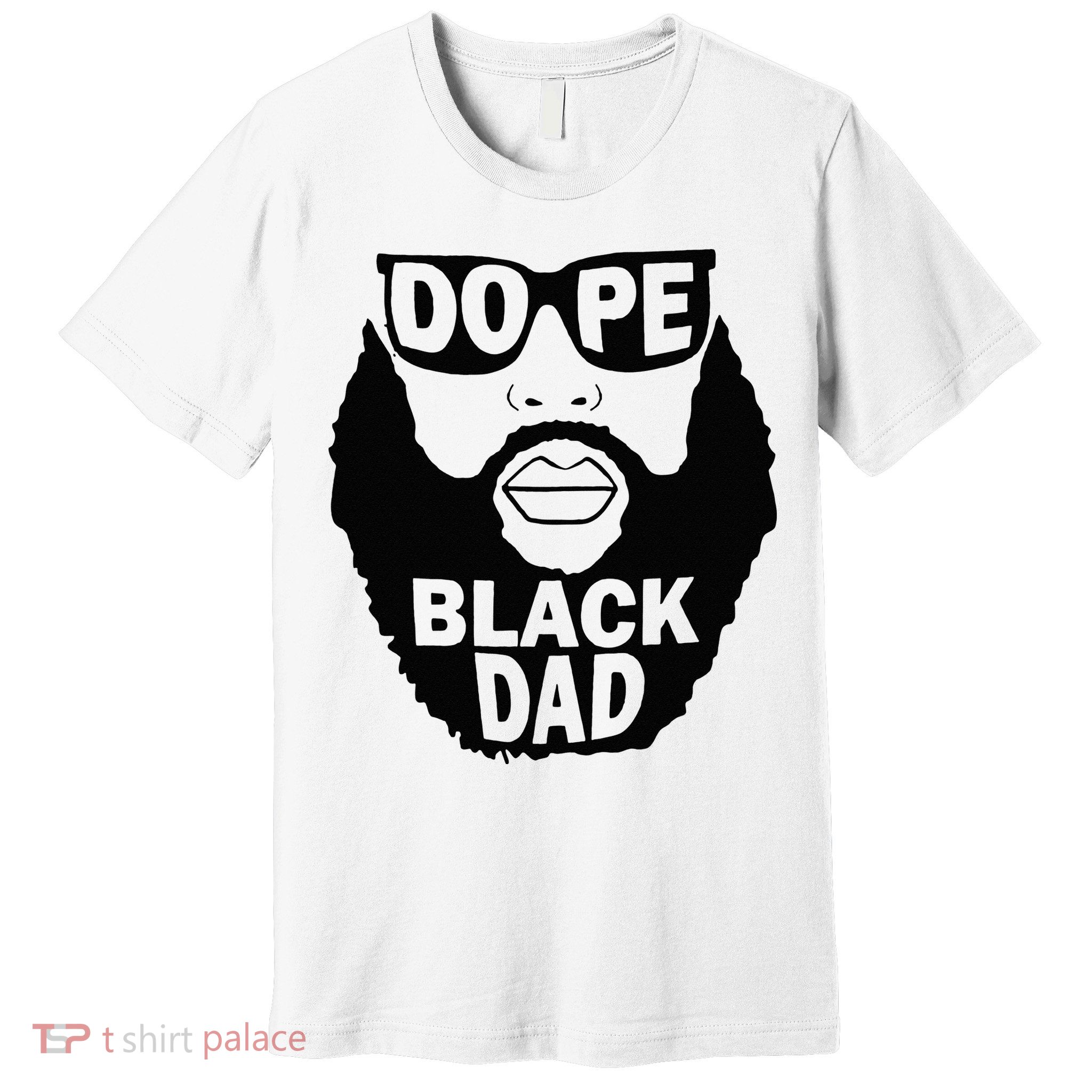 Dope Black Dad Gift Fathers Day Premium T-Shirt
