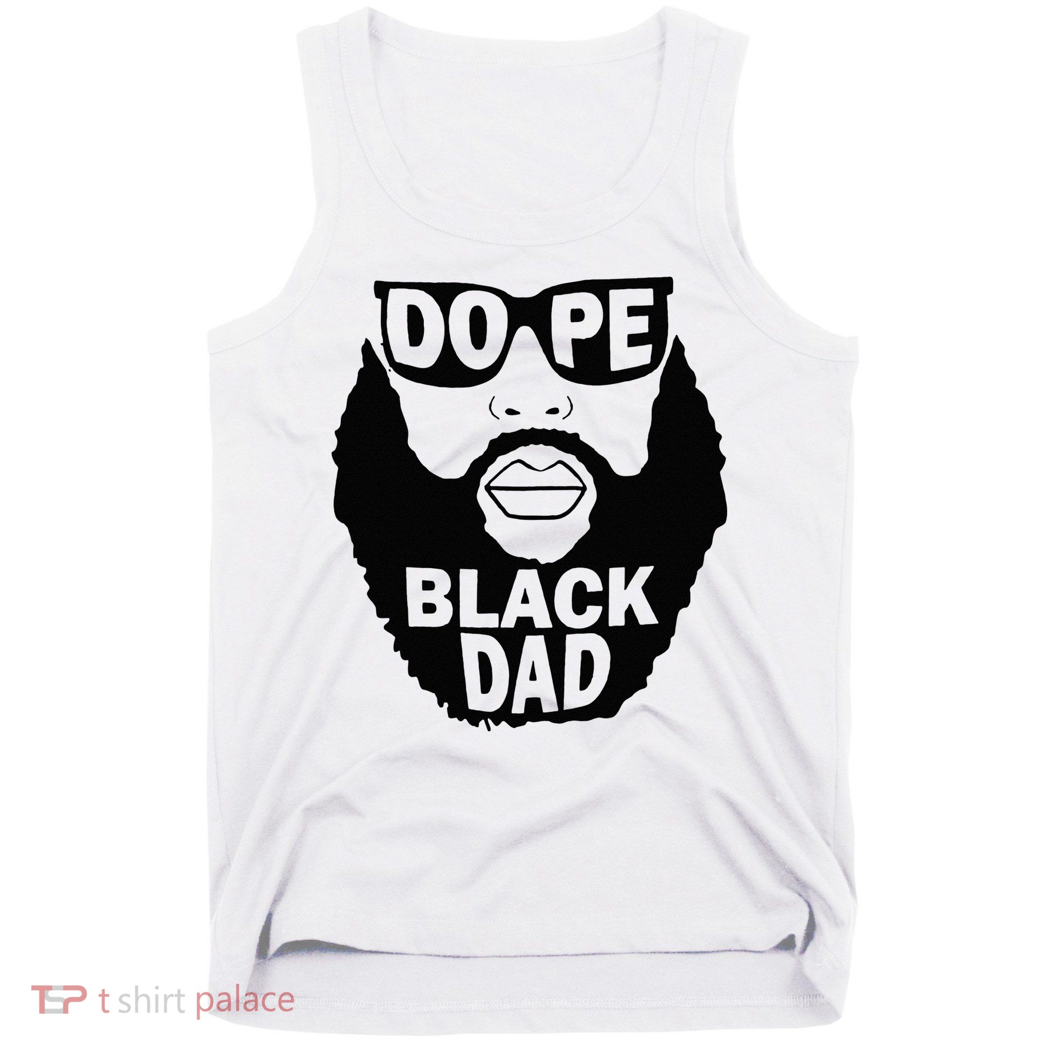 Dope Black Dad Gift Fathers Day Tank Top