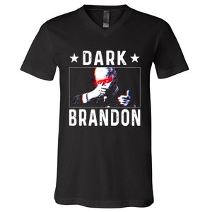 Dark Brandon V-Neck T-Shirt