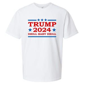 Drill Baby Drill Trump 2024 President Election Republicans Sueded Cloud Jersey T-Shirt