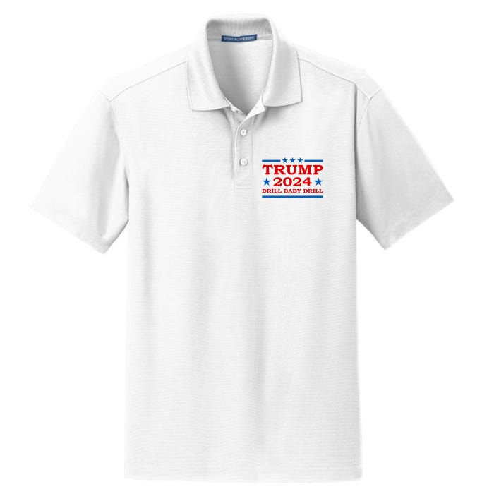 Drill Baby Drill Trump 2024 President Election Republicans Dry Zone Grid Polo