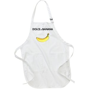 Dolce & Banana Full-Length Apron With Pockets